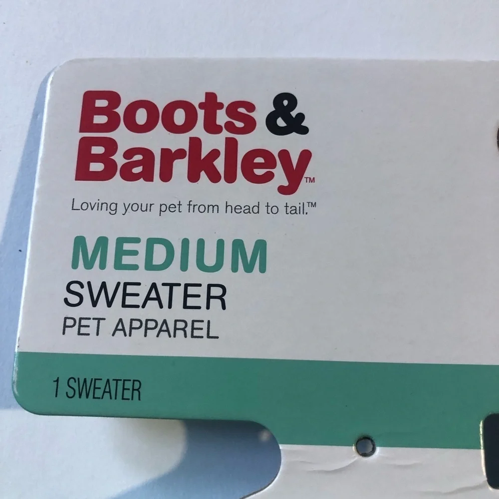 Boots Barkley cable knit turtle neck sweater M